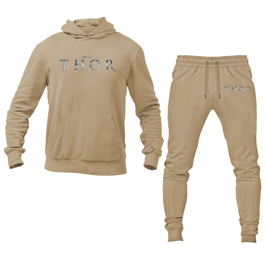 Men's Thor Marvel Superhero Hoodie Joggers Set