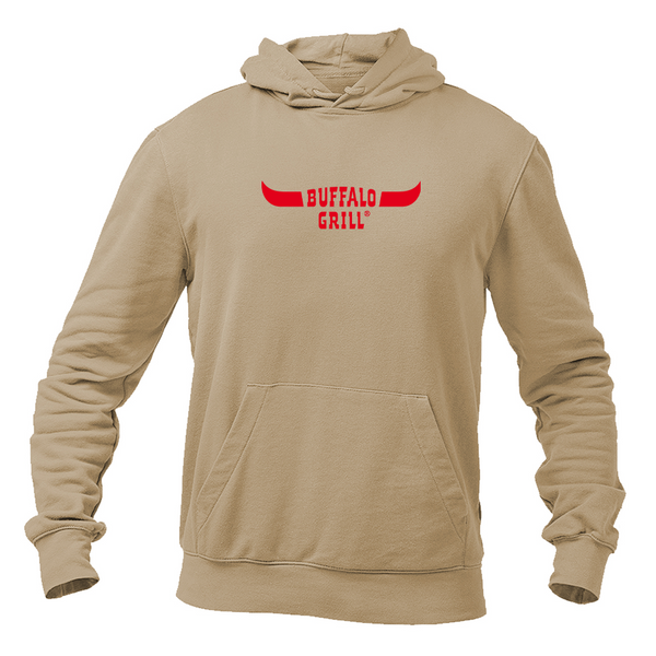 Men's Buffalo Grill Logo Pullover Hoodie