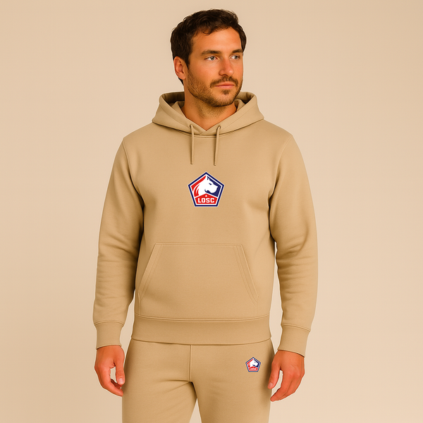 Men's Lille Olympique FC Hoodie Joggers Set