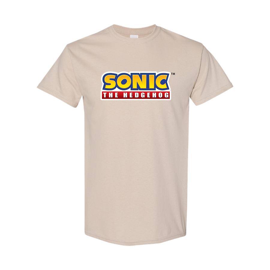 Youth Kids Sonic The Hedgehog Cartoon Cotton T-Shirt