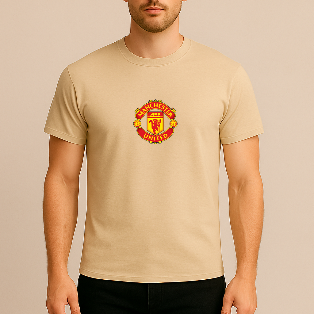 Men’s Manchester United Soccer Cotton T-Shirt