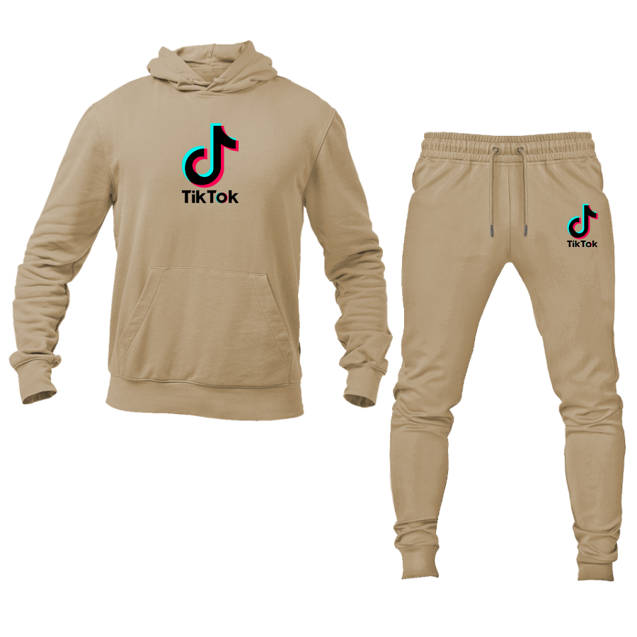 Men's TikTok Social Hoodie Joggers Set