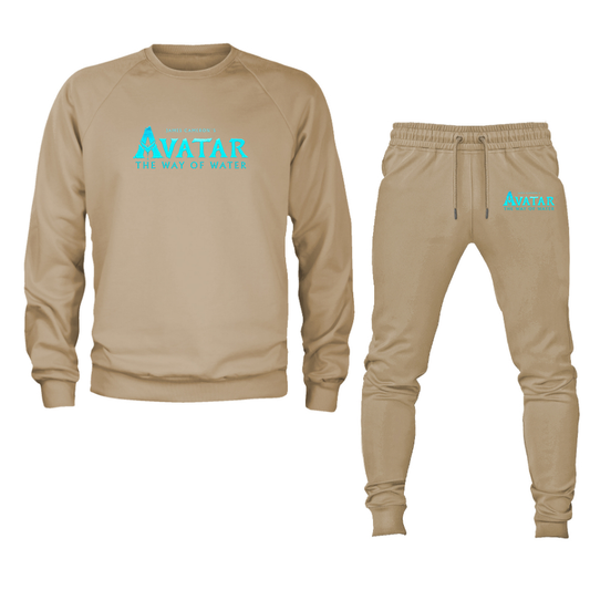 Men's James Cameron Avatar Movie The Way of Water Crewneck Sweatshirt Joggers Suit