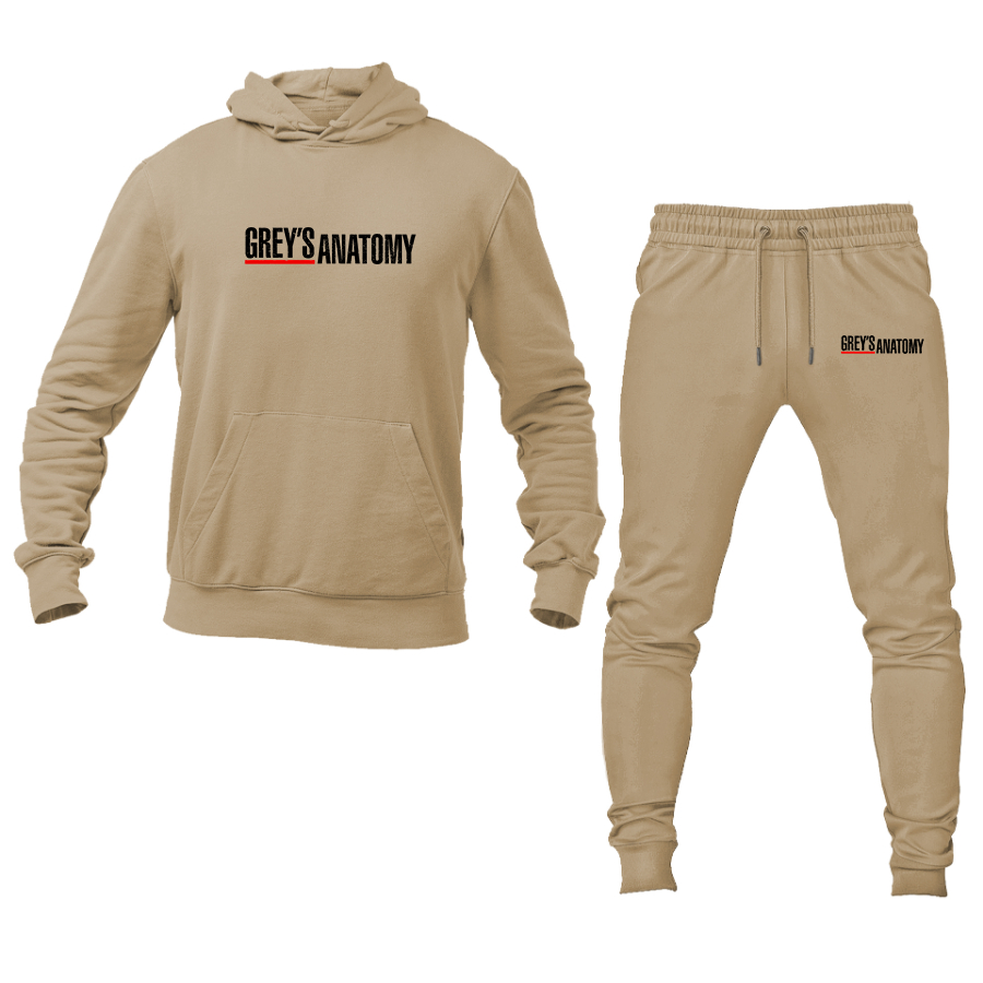 Men's Grey's Anatomy Show Hoodie Joggers Set