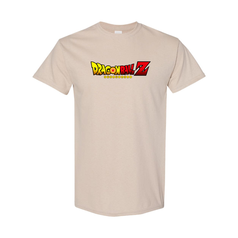 Youth Kids Dragon Ball Z Cartoon Title Cotton T-Shirt