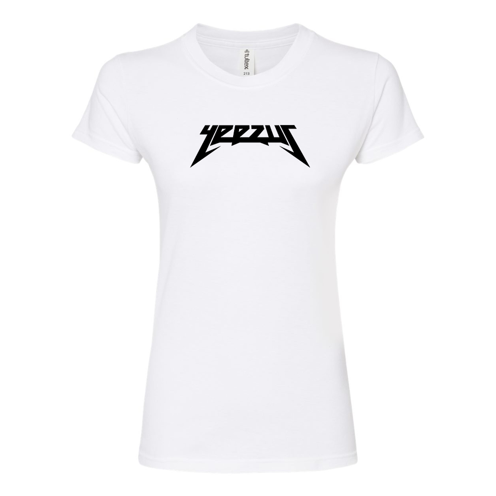 Women's Kanye West Yeezus Music Round Neck T-Shirt