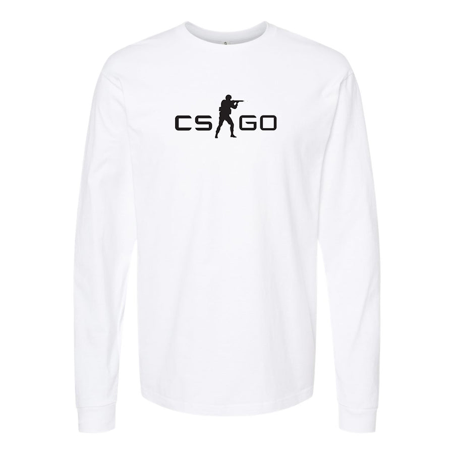 Men's Counter Strike GO Game Long Sleeve T-Shirt