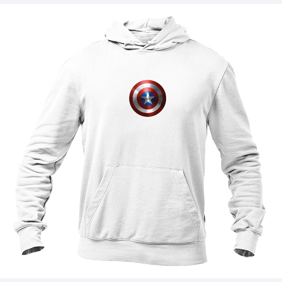 Men's Captain America Superhero Pullover Hoodie