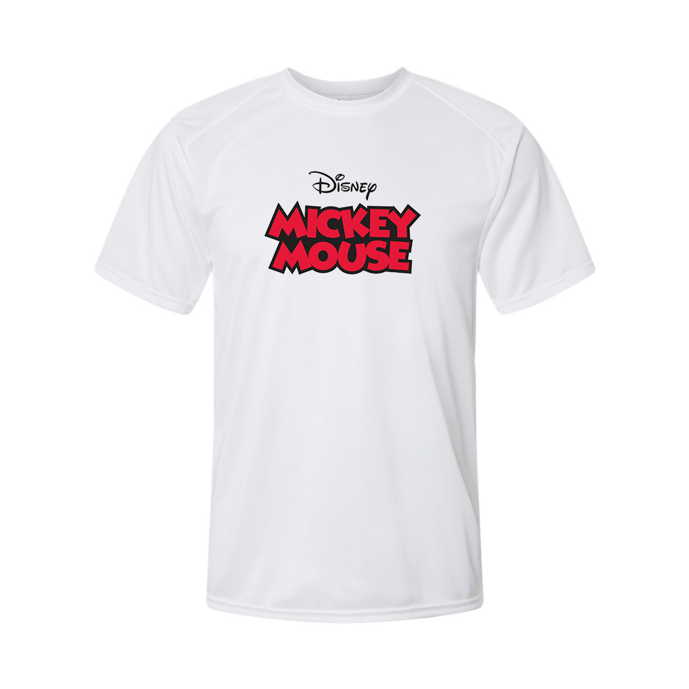 Youth Kids Mickey Mouse Disney Performance T-Shirt