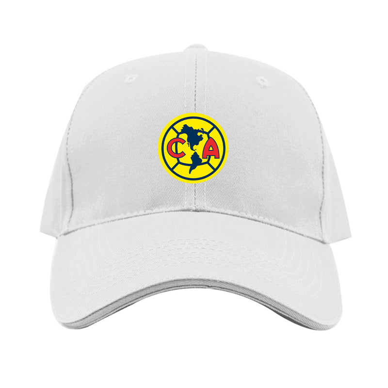 Club America Football Dad Baseball Cap Hat