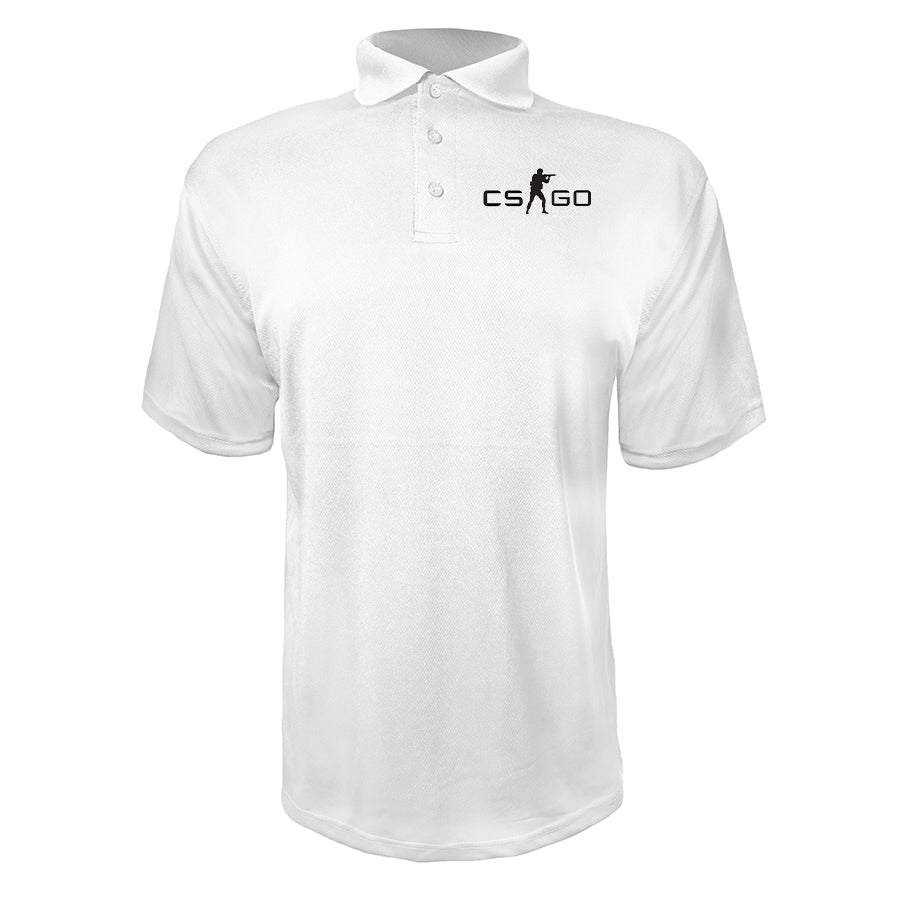 Men's Counter Strike GO Game Polyester Polo