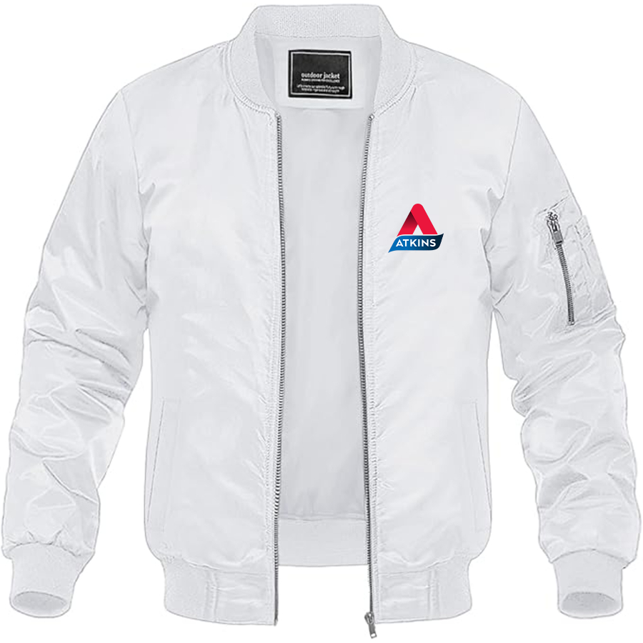 Men's Atkins Logo Lightweight Bomber Jacket