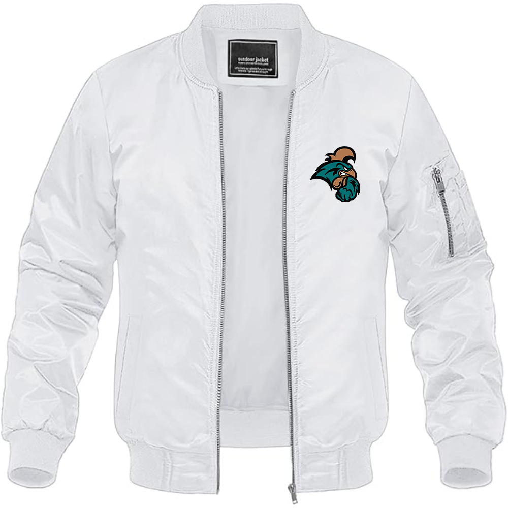 Men's Coastal Carolina Chanticleers Lightweight Bomber Jacket