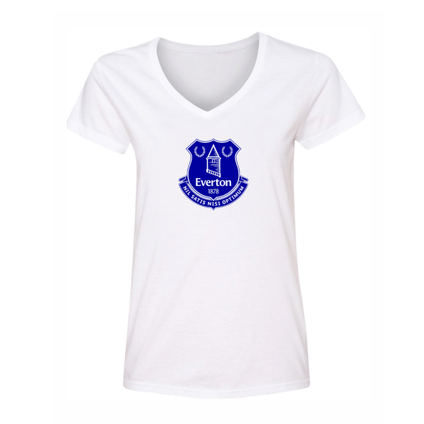 Women's Everton FC  V-Neck T-Shirt