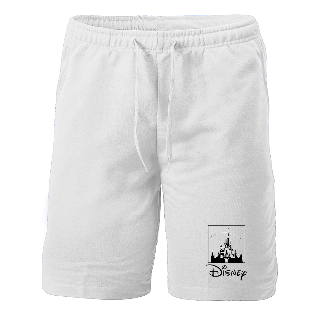 Men's Walt Disney Cartoon  Athletic Fleece Shorts