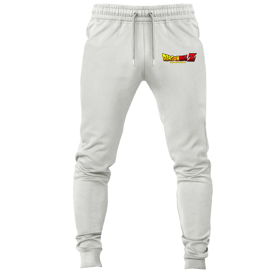 Men's Dragon Ball Z Cartoon Title Joggers Sweatpants