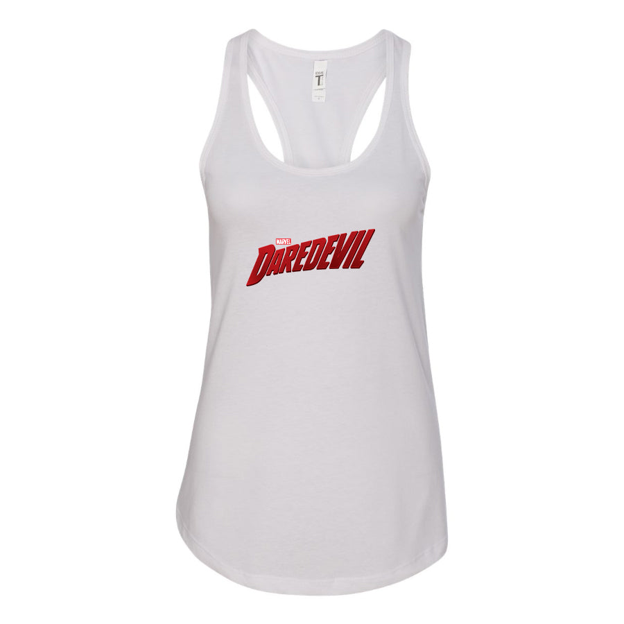 Women's Daredevil Marvel Superhero Racerback Tank Top