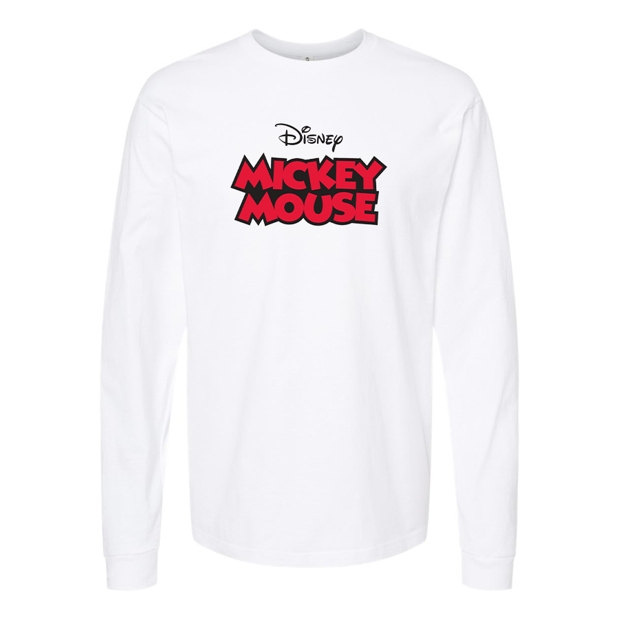 Youth Kids Mickey Mouse Disney Long Sleeve T-Shirt