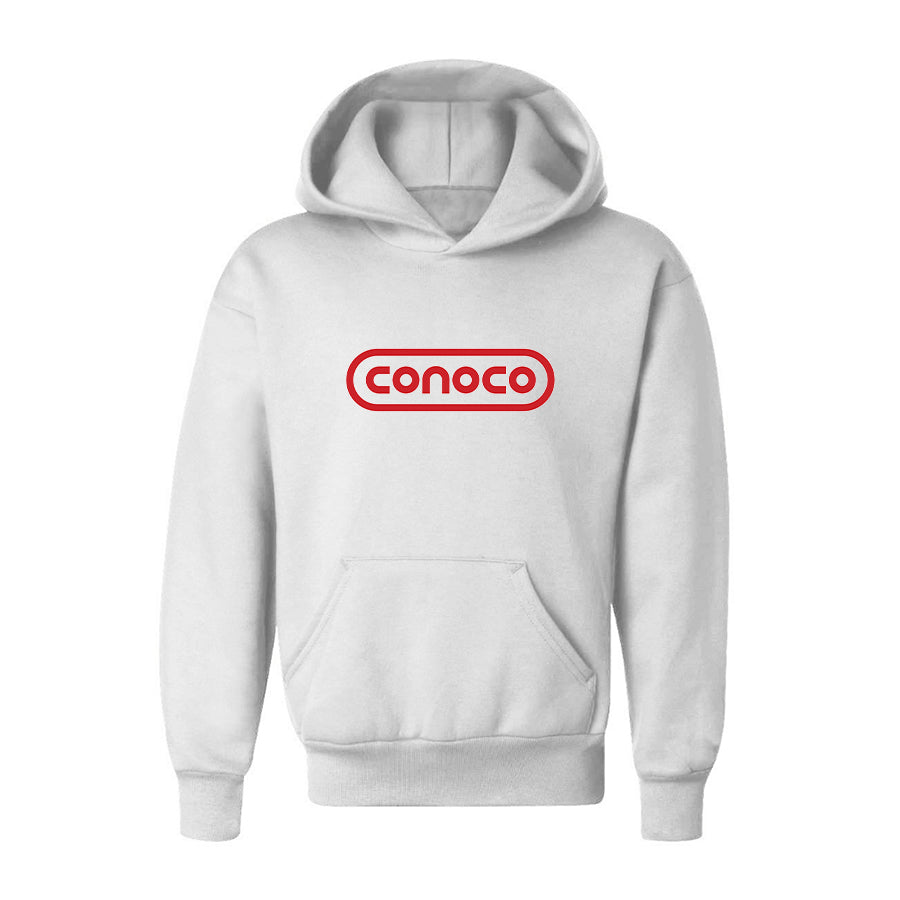 Youth Kids Conoco Gas Station Pullover Hoodie