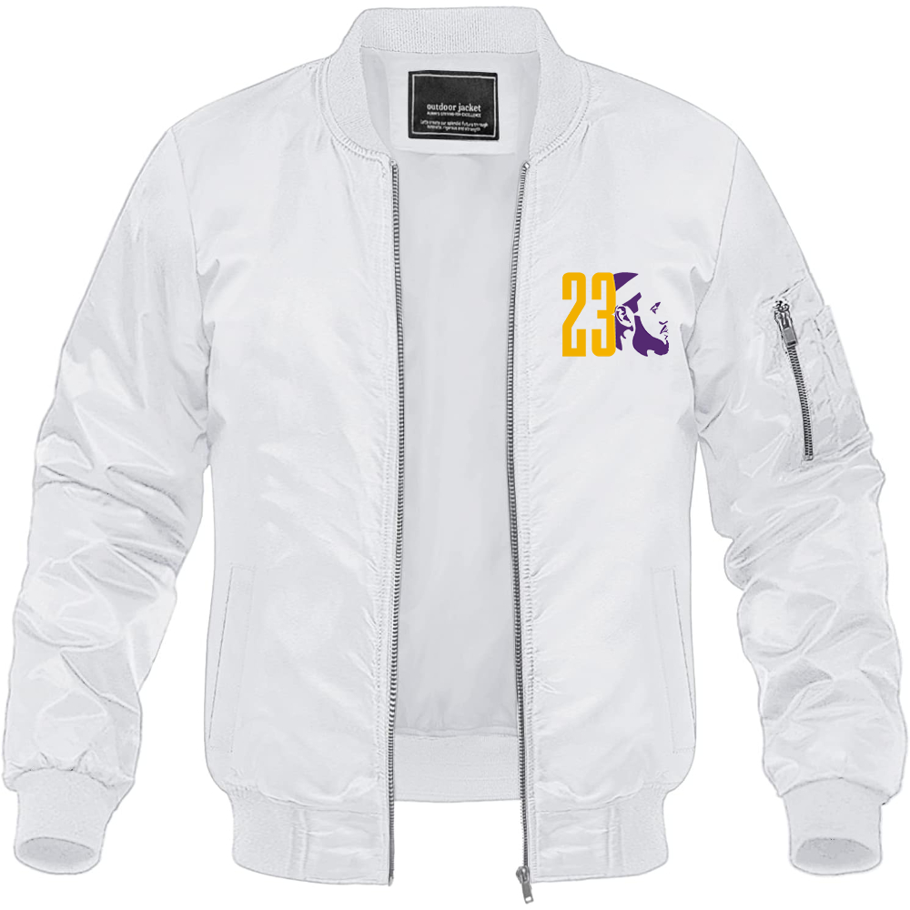 Men's Lebron James 23 Lightweight Bomber Jacket