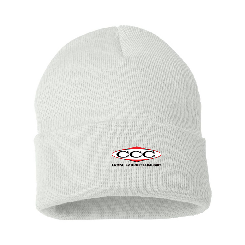 Crane Carrier Company  Logo Beanie Hat