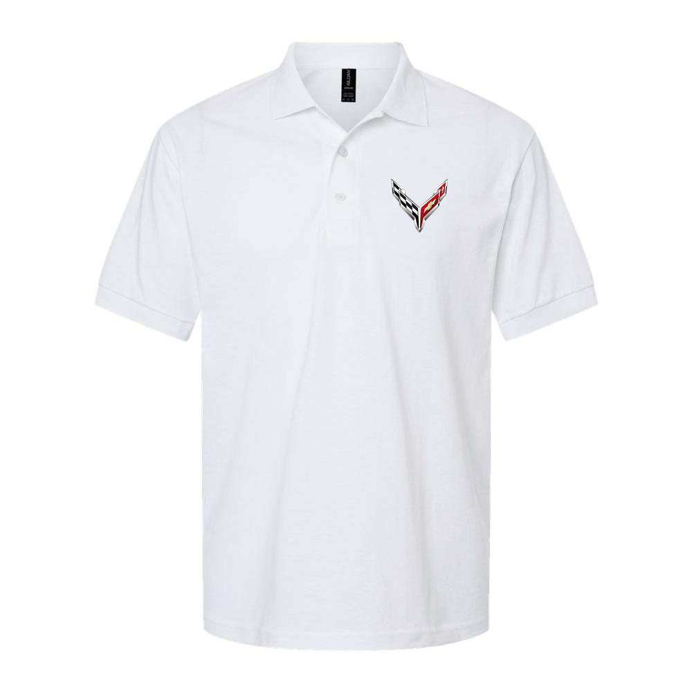 Men's Chevrolet Corvette Dry Blend Polo