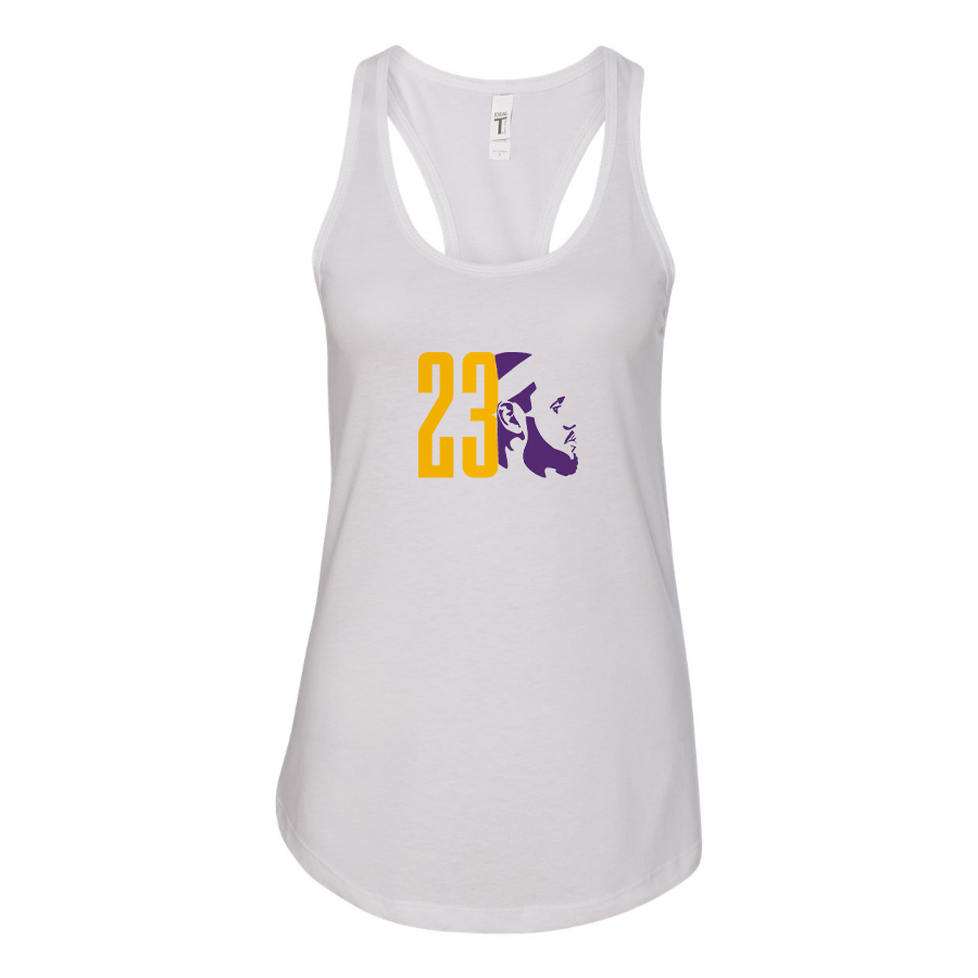 Women's Lebron James 23 Racerback Tank Top