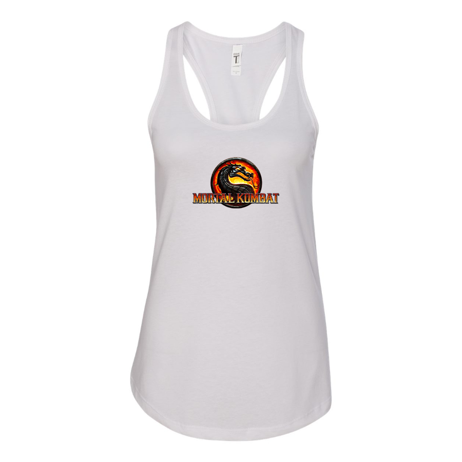 Women's Mortal Kombat Game Racerback Tank Top