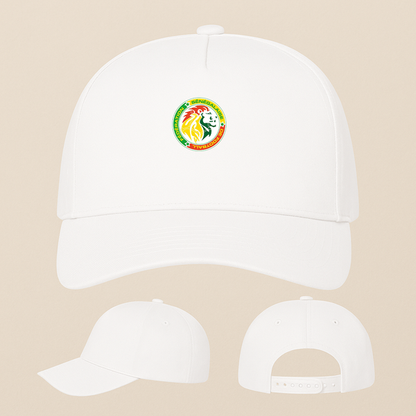 Senegal National Soccer Team Five Panel Twill Snapback Cap