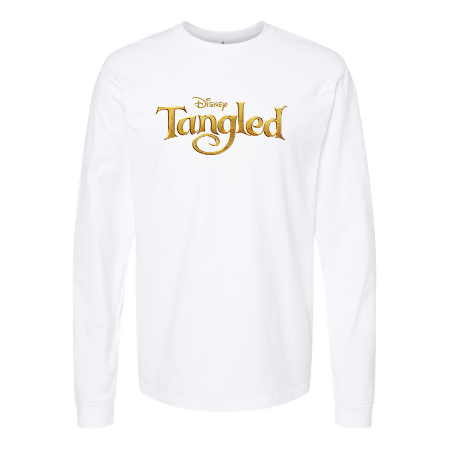 Youth Kids Tangled Disney Cartoon Long Sleeve T-Shirt