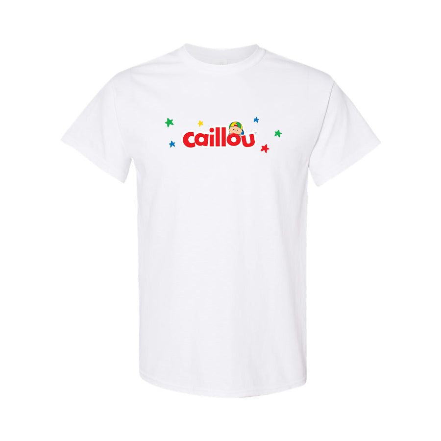 Youth Kids Caillou Cartoons Cotton T-Shirt