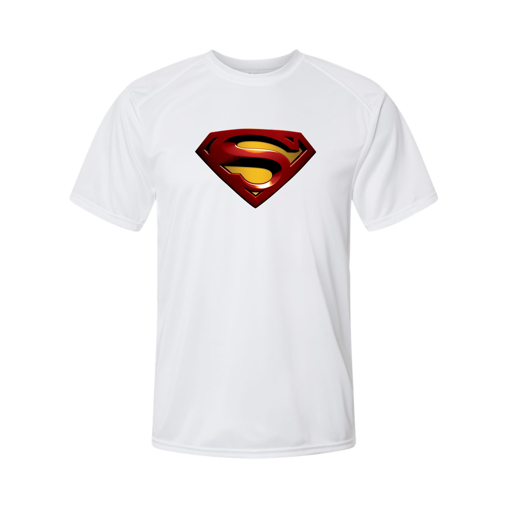 Men's Superman Superhero Polyester T-Shirt