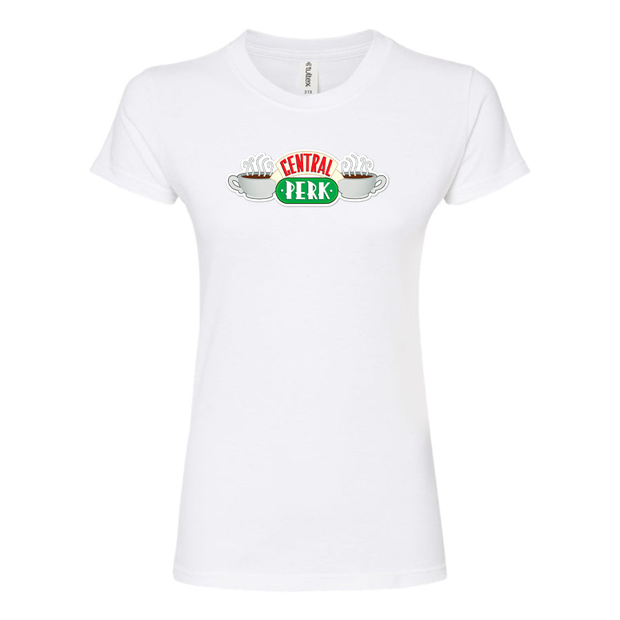 Women's Central Perk Friends Show Round Neck T-Shirt