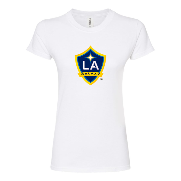 Women's LA Galaxy FC Round Neck T-Shirt