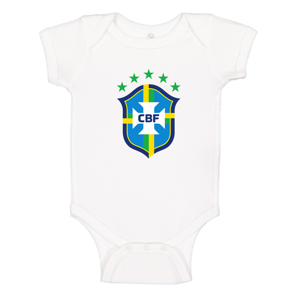 Brazil National Soccer Team Baby Romper Onesie
