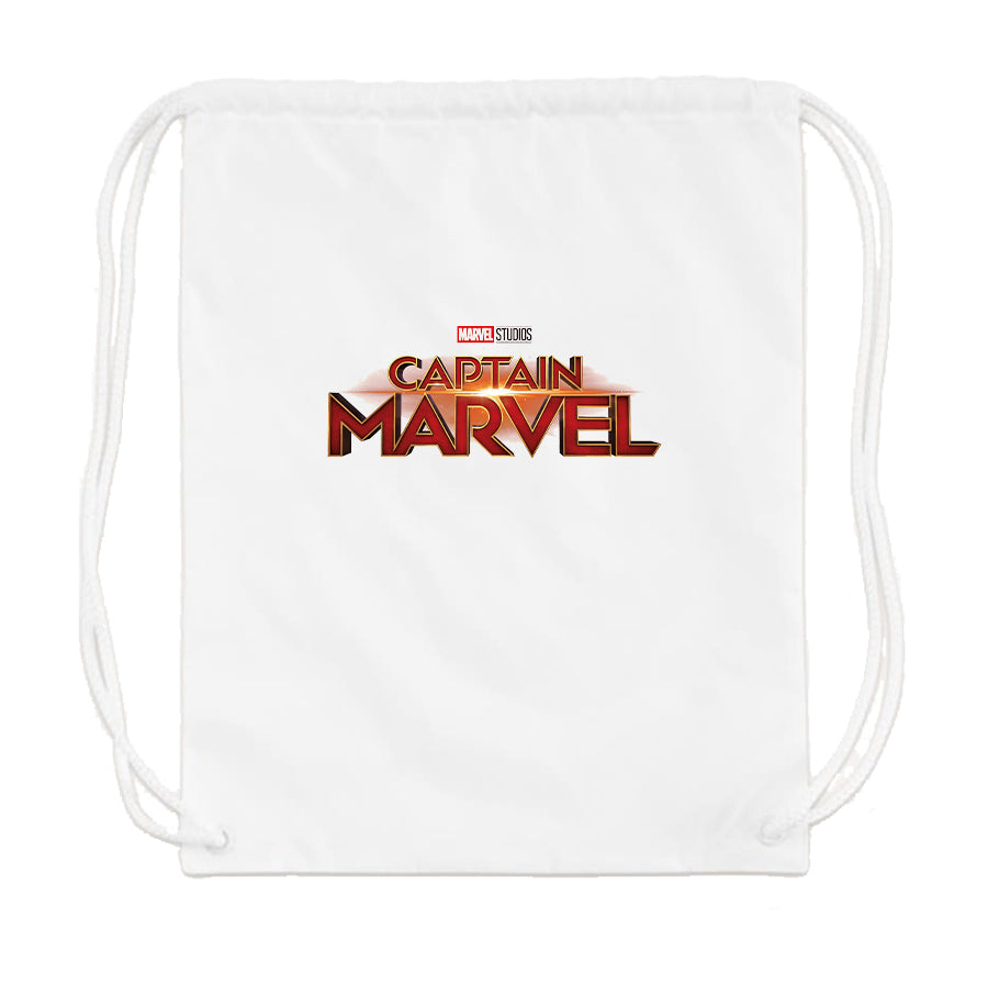 Captain Marvel Superhero  Drawstring Bag