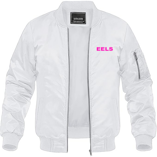 Men's Eels Lightweight Bomber Jacket Windbreaker Softshell Varsity Jacket Coat