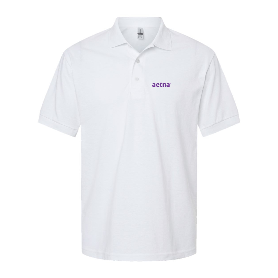 Men's Aetna Logo Dry Blend Polo