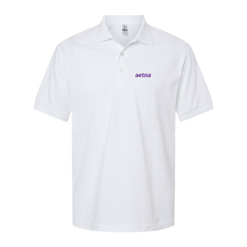 Men's Aetna Logo Dry Blend Polo