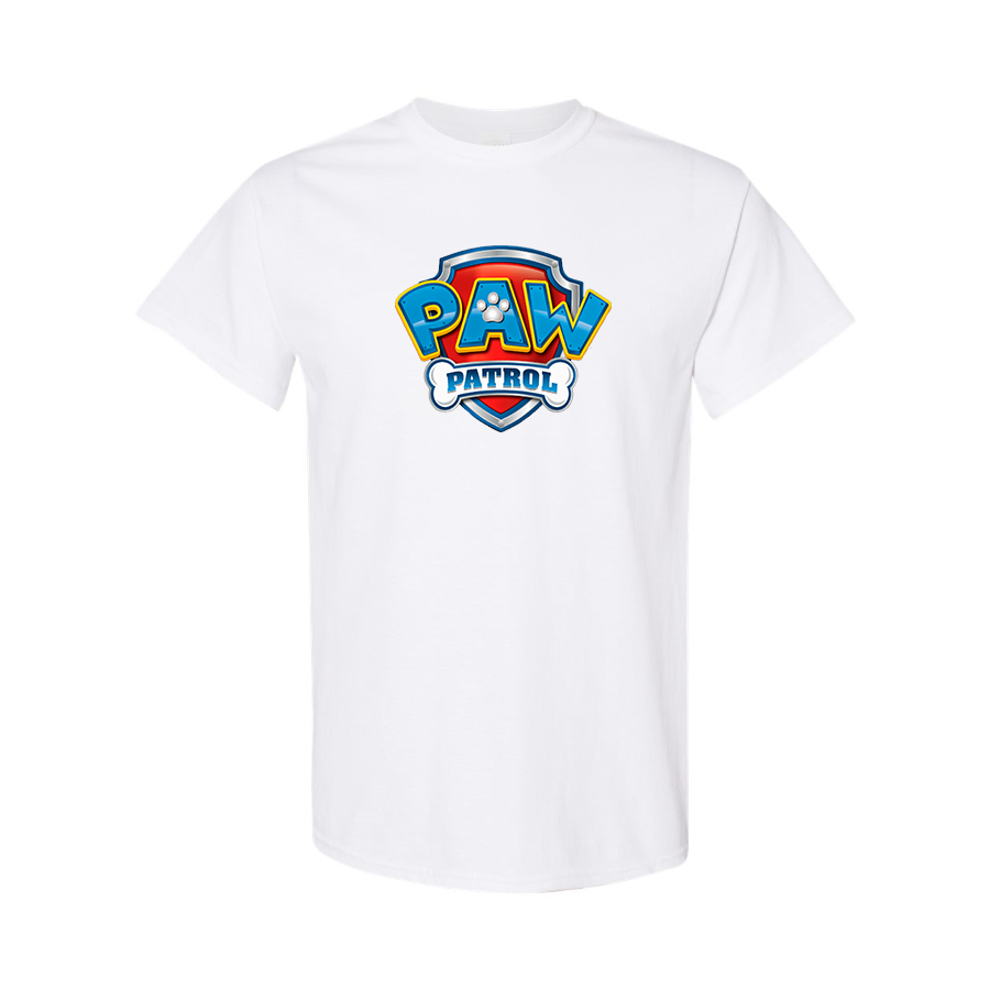 Youth Kids Paw Patrol Cartoon Cotton T-Shirt