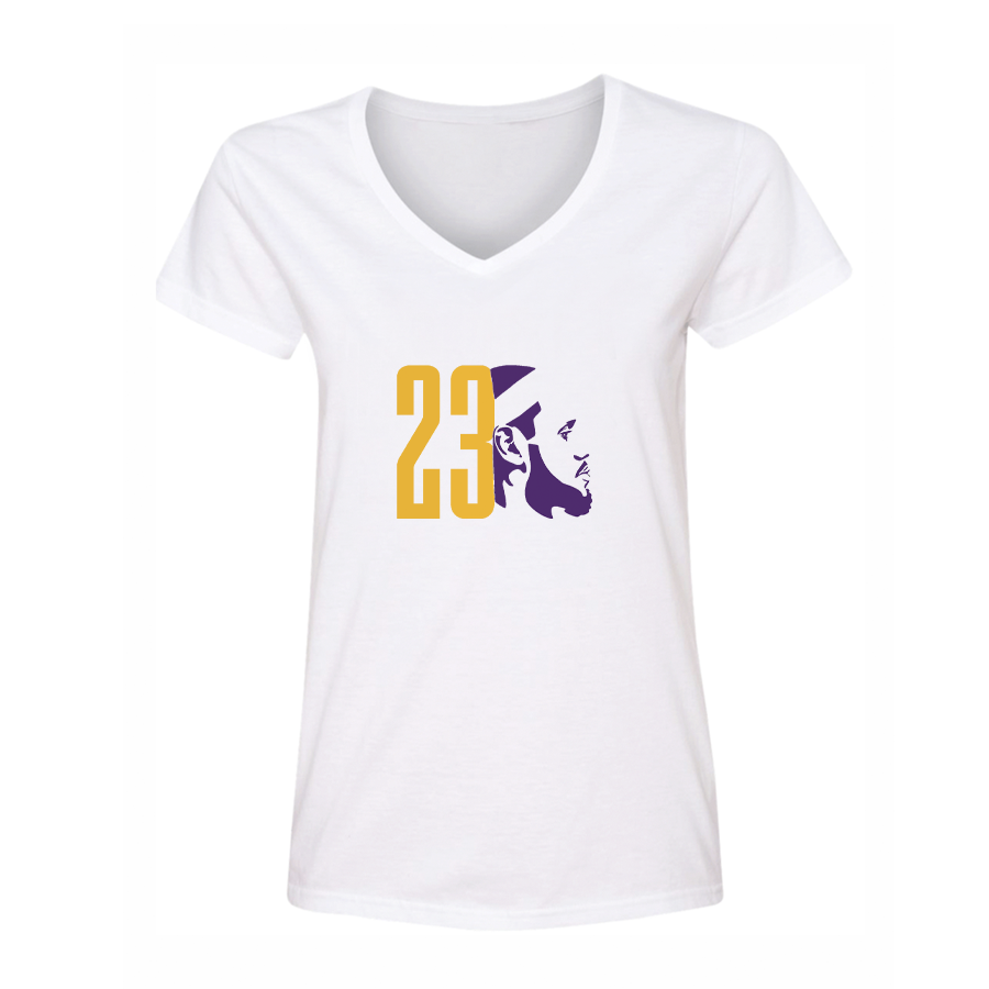 Women's Lebron James 23 V-Neck T-Shirt