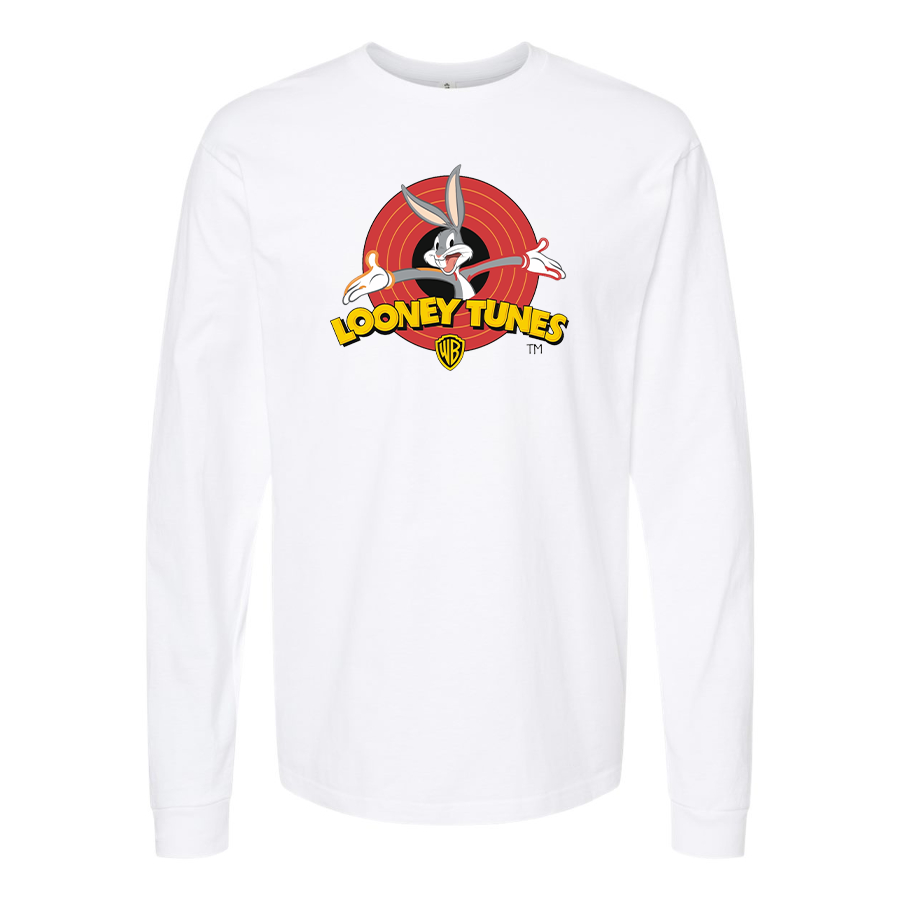 Men's Looney Tunes Warner Brothers Cartoon Long Sleeve T-Shirt