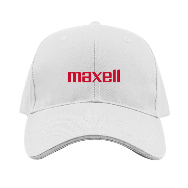 Maxell Logo  Dad Baseball Cap Hat
