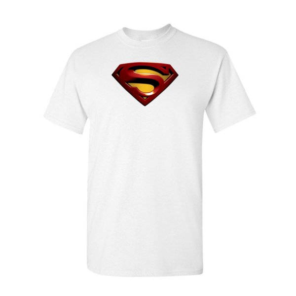 Youth Kids Superman Superhero Cotton T-Shirt