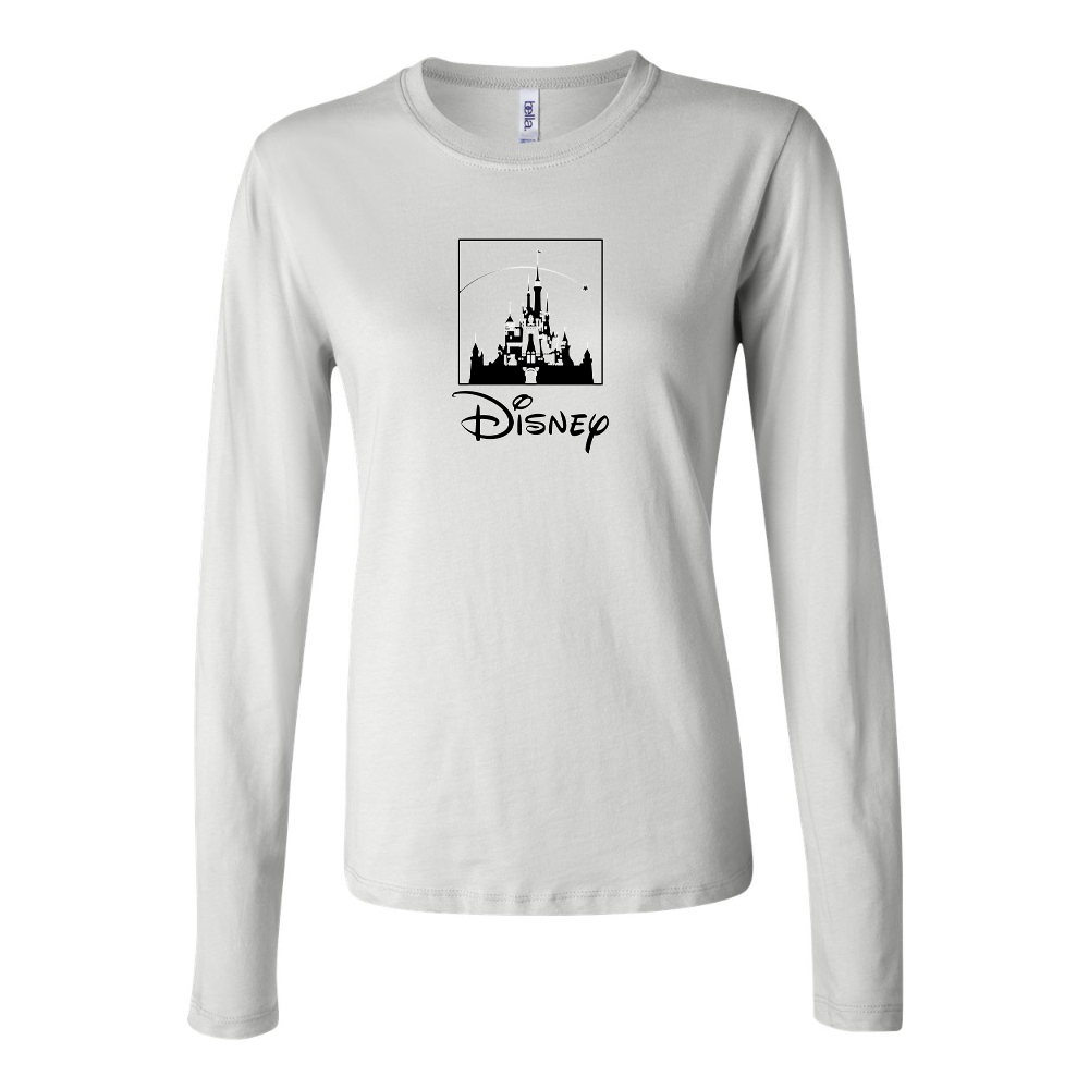 Women's Walt Disney Cartoon  Long Sleeve T-Shirt