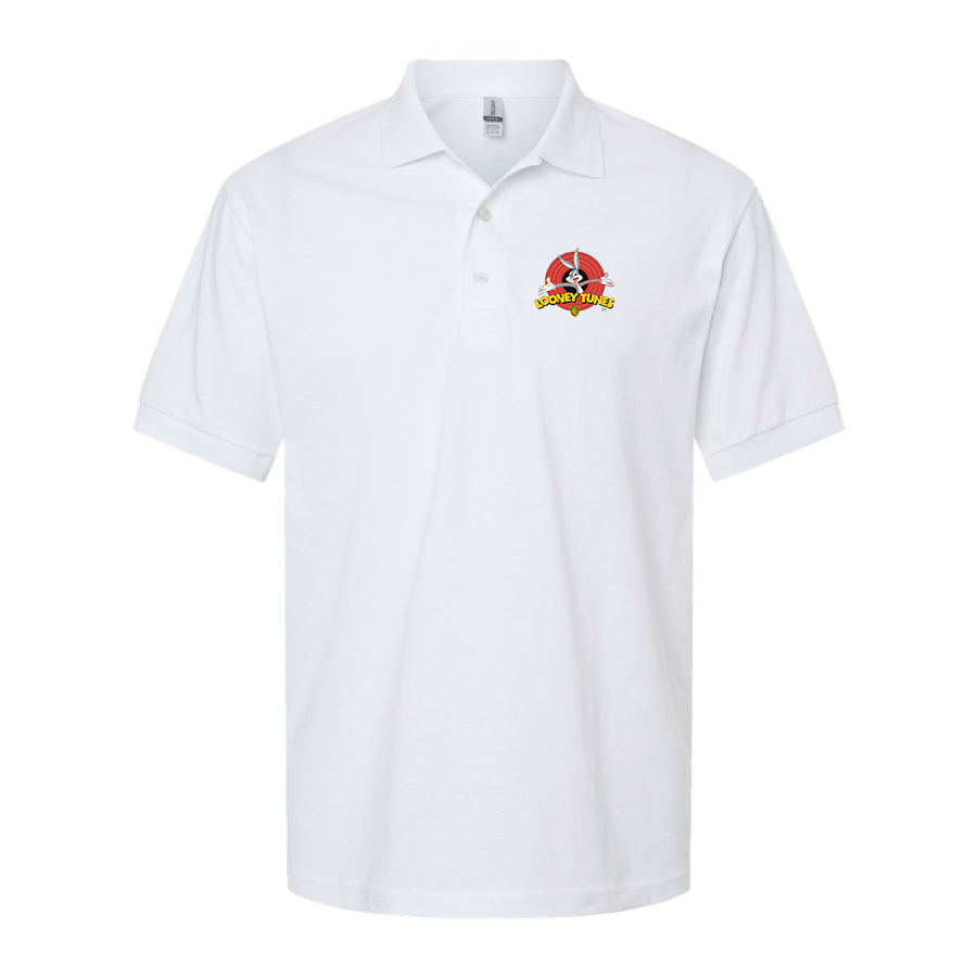 Men's Looney Tunes Warner Brothers Cartoon Dry Blend Polo