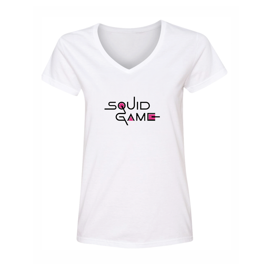 Women's Squid Game Show V-Neck T-Shirt