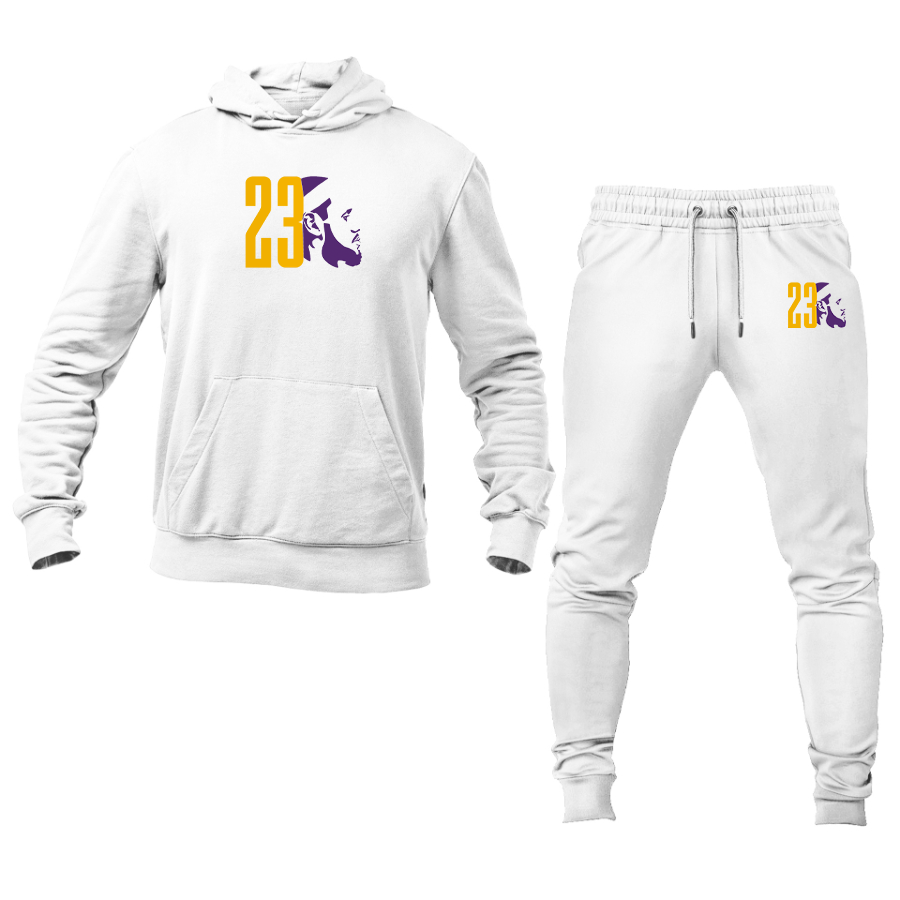 Men's Lebron James 23 Hoodie Joggers Set