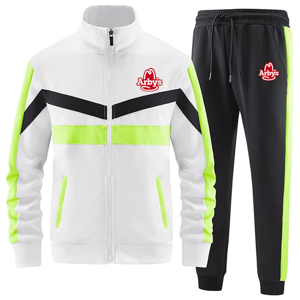 Men's Arbys ANOTWENER Men_s Casual 2 Piece Tracksuit Sets Long Sleeve Full Zip Jacket and Sweatpants Sport Outfits Sweatsuits