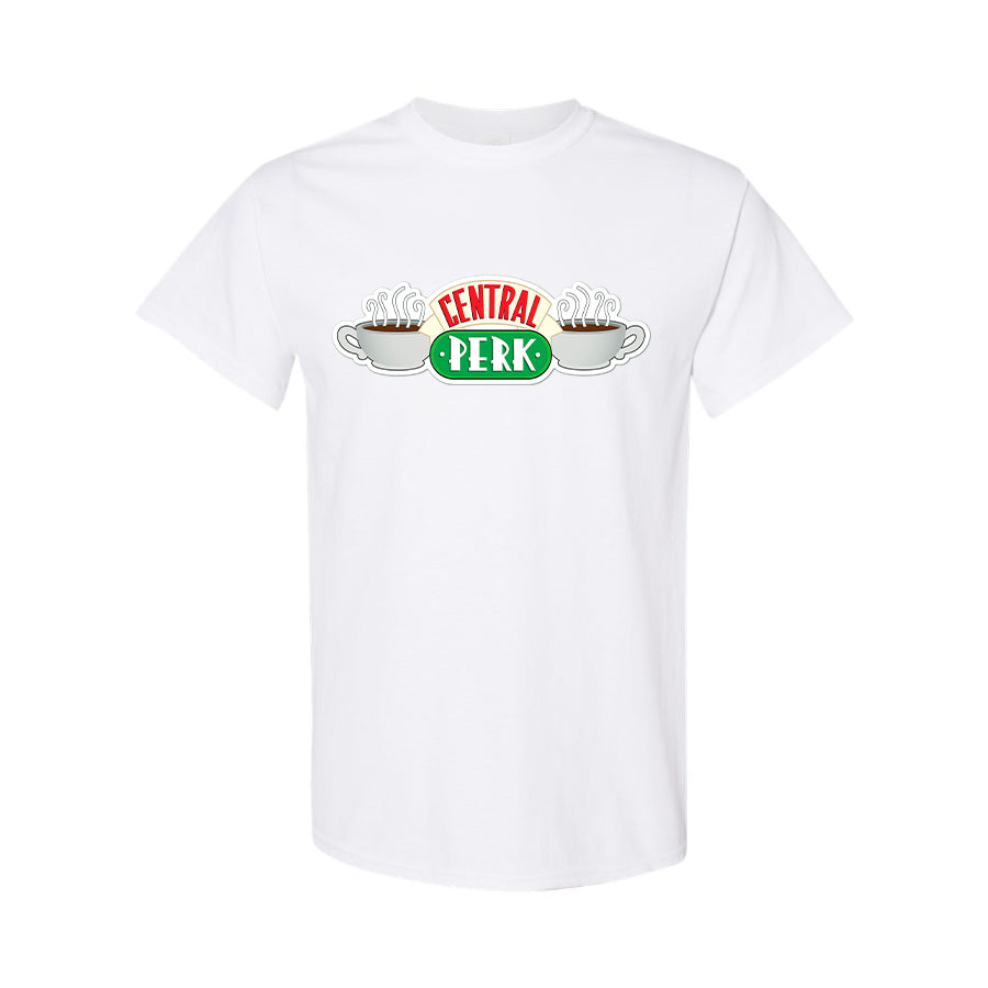 Men's Central Perk Friends Show  Cotton T-Shirt